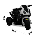 Kids 6V Licensed BMW Ride-On Motorbike Tricycle with MP3 Music in Multiple Colors