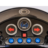 Electric 6V 3-Wheel Ride-On Motorcycle with LED Lights for Toddlers and Kids