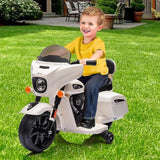 6V Electric Kids Dirt Bike with Music and Headlight Ride-On Motorcycle