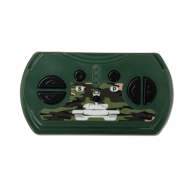 24V Ride-On Thunder Tank Car with Fighting Cannon and Rotating Turret