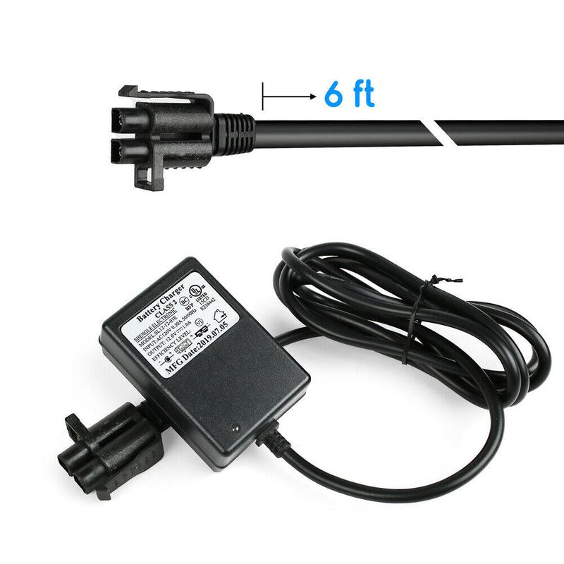 Ride On Toy Battery Charger for Yamaha Raptor 700R and Toyota FJ Cruiser - 12V