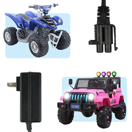 Power Up Your Child's Ride with the 12V Battery Charger for Yamaha Raptor 700R MegaTredz Motion Trendz