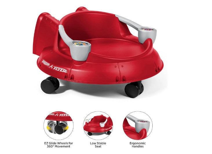 Adjustable Seat Ride-On Toy for Kids with Light and Sound Features
