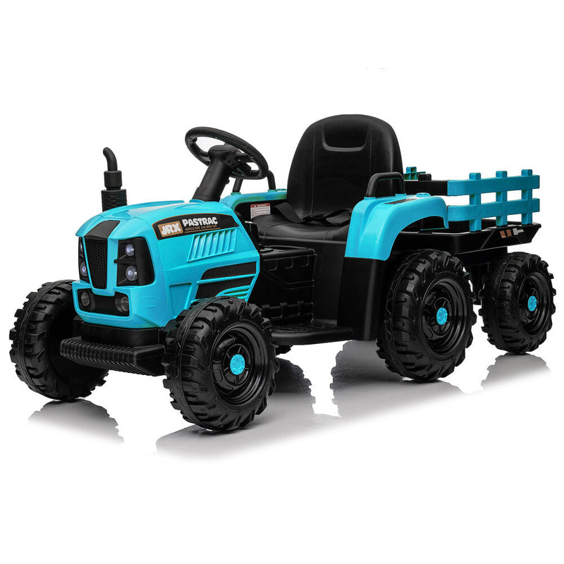 24V 400W Electric Ride-On Tractor Toy with Trailer