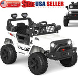 12V Electric Ride-On Truck Car for Kids with Remote Control and Music