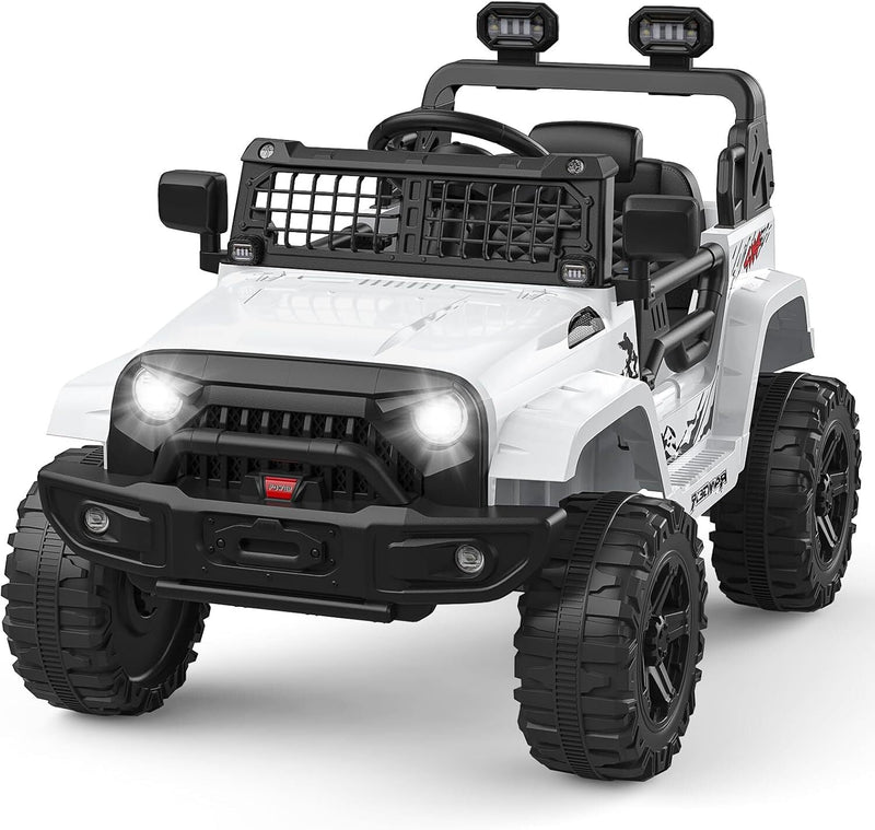 12V Electric Ride-On Truck Car for Kids with Remote Control and Music