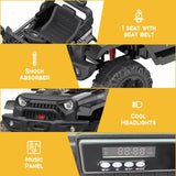 12V Kids Electric Ride-On Truck Car with Remote Control and Spring Suspension