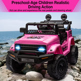 12V Electric Ride-On Truck Car with Parent Remote Control