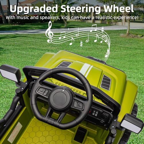 12V Ride-On Truck Car Toy with Parent Remote Control for Kids Ages 3-5