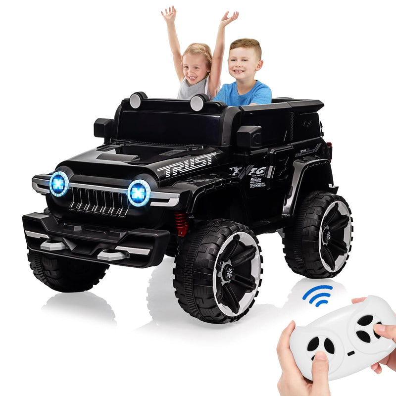 12V Electric Ride-On Truck Car for Kids Ages 3+ with 2.4G Remote Control
