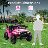 12V Battery-Powered Electric Ride-On Truck for Kids with Remote Control