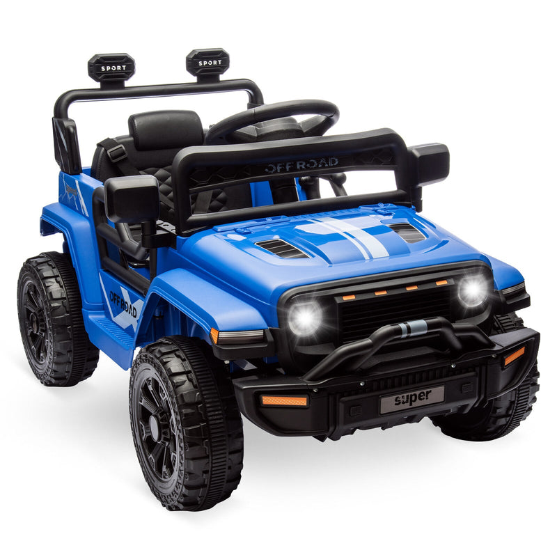 12V Battery-Powered Electric Ride-On Truck for Kids with Remote Control