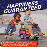 Ride-On Toy Bike Carrier for Kids 1-3 Years, Supports Up to 44 lbs
