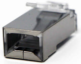 Shielded RJ45 CAT6/ CAT5 Crimp Connector (10pcs) TekShack