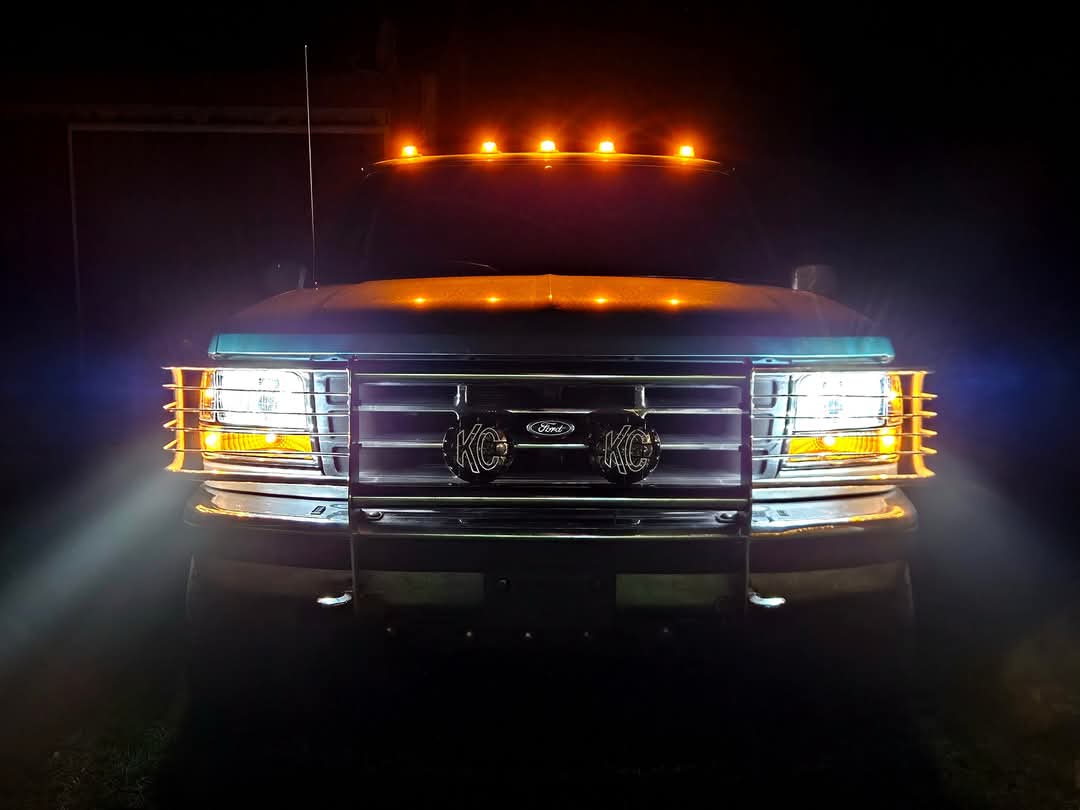 Complete Performance Six Piece Clear Black Headlight Kit - 1992-1997 Ford F-Series & Bronco Complete Performance