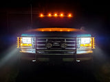 Complete Performance Six Piece Clear Black Headlight Kit - 1992-1997 Ford F-Series & Bronco Complete Performance