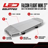 Falcon Flight Emergency LED Light Bar 27 in LED Equipped