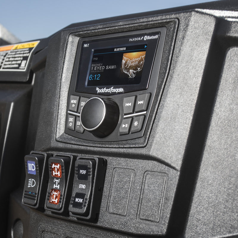 2015+ Polaris Ranger Rockford Fosgate Audio Kit (Stage 2)