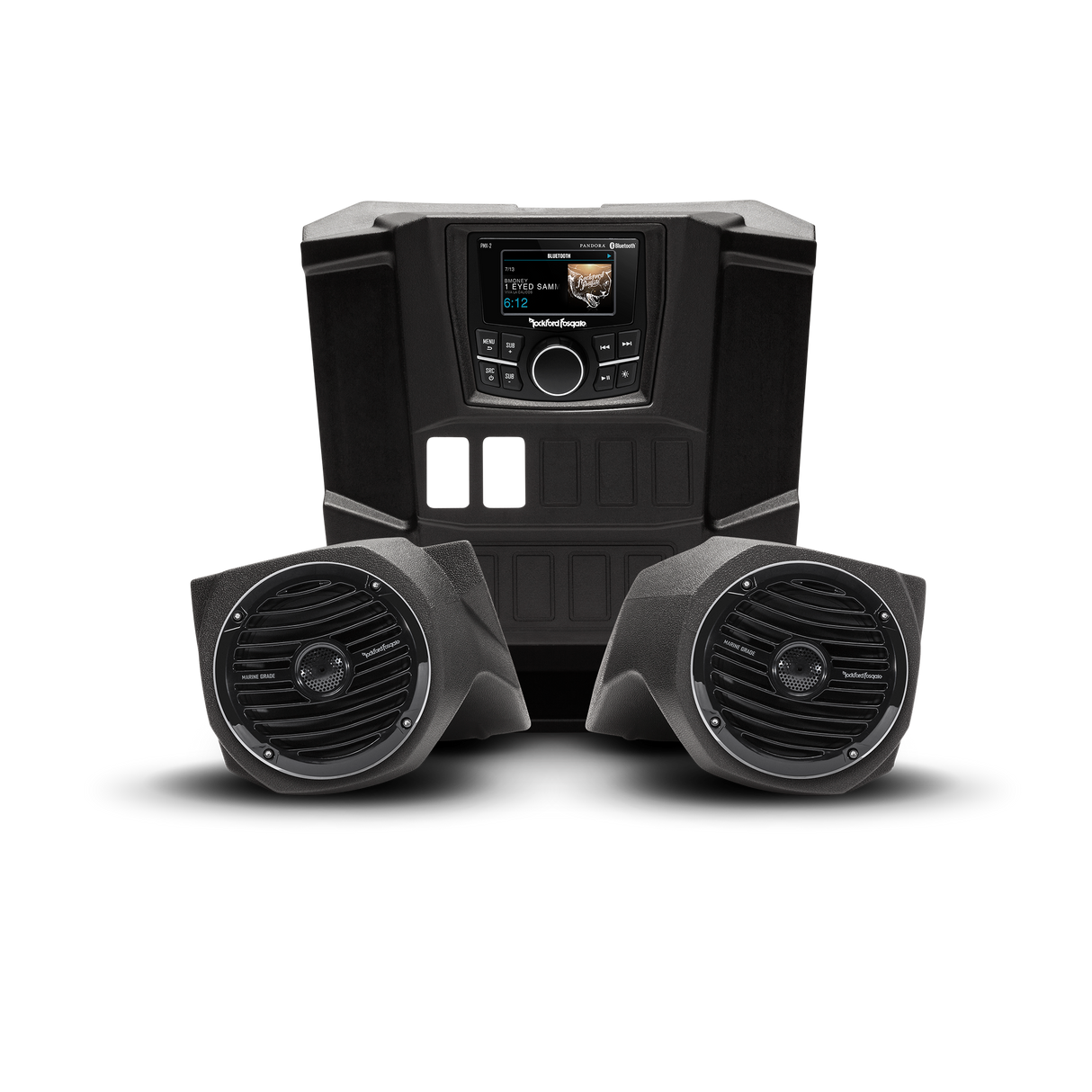 2015+ Polaris Ranger Rockford Fosgate Audio Kit (Stage 2)