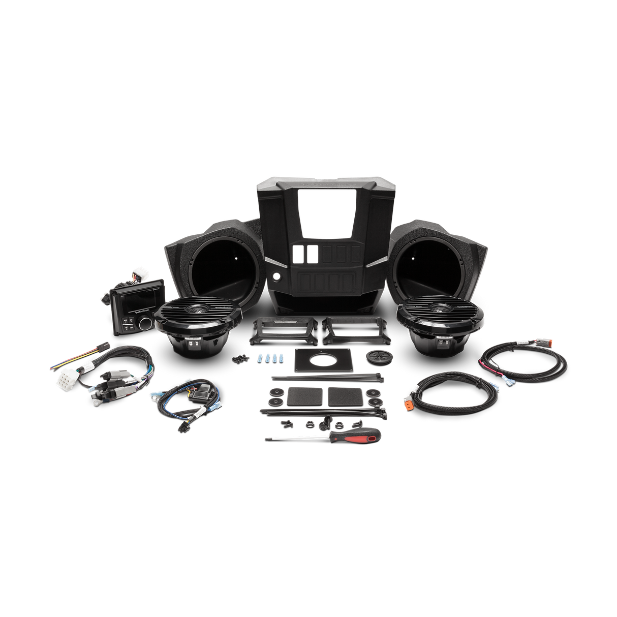 2015+ Polaris Ranger Rockford Fosgate Audio Kit (Stage 2)