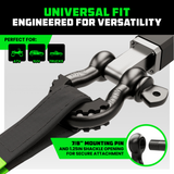 3/4" D-Ring Shackle Set (2-Pack)