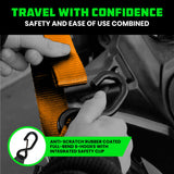 1.5" x 8' Cambuckle Tie-Down Straps (2-Pack)