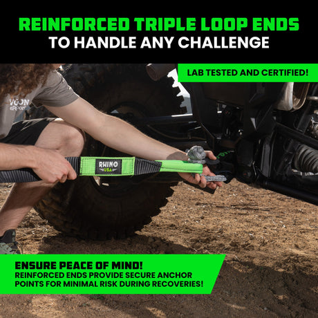 2" x 20' Ultimate Recovery Tow Strap
