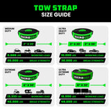 2" x 20' Ultimate Recovery Tow Strap