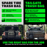 Spare Tire Trash Bag
