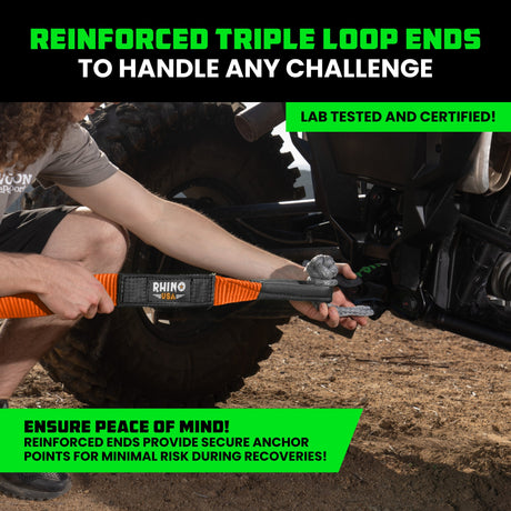 2" x 20' Ultimate Recovery Tow Strap