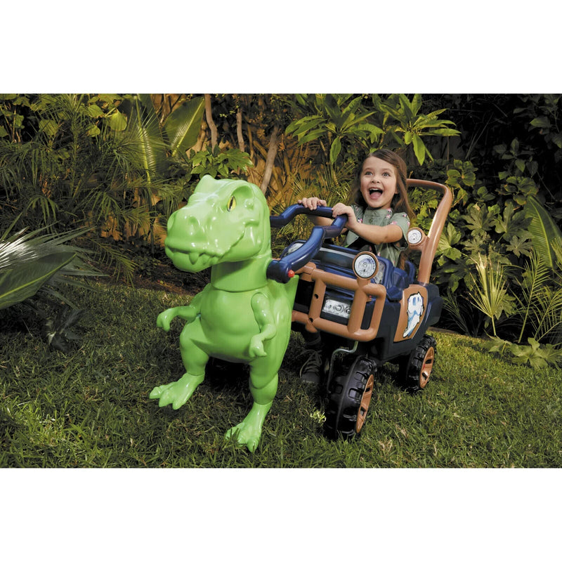 Roaring T-Rex Dinosaur Foot-To-Floor Toddler Truck with Sound Effects