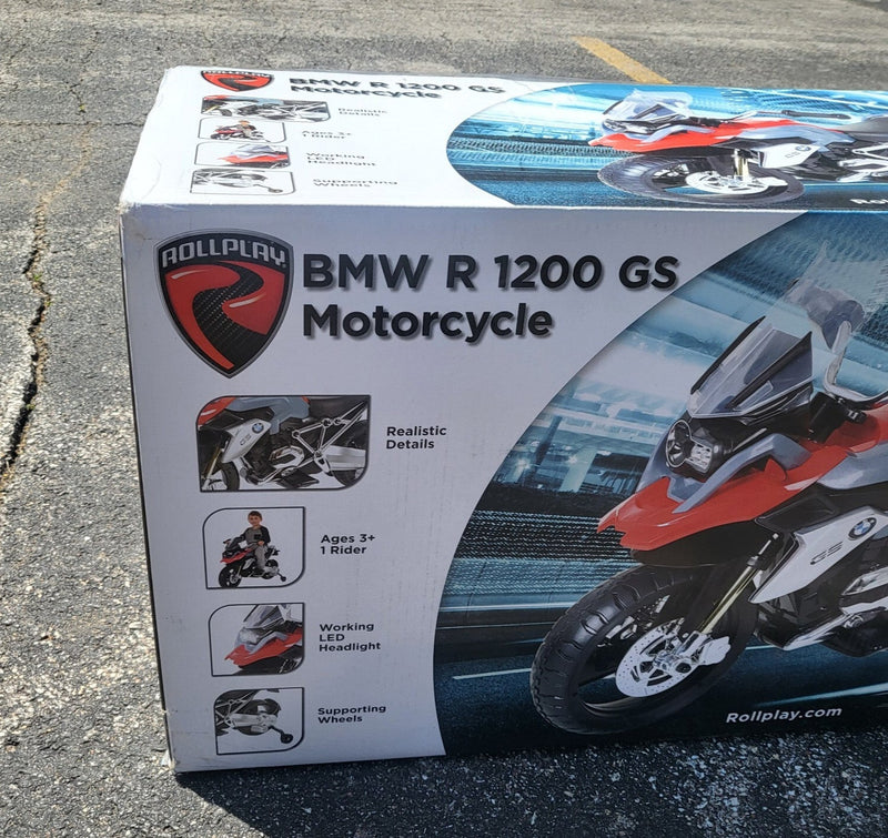 6V BMW R 1200 GS Ride-On Electric Motorcycle for Kids