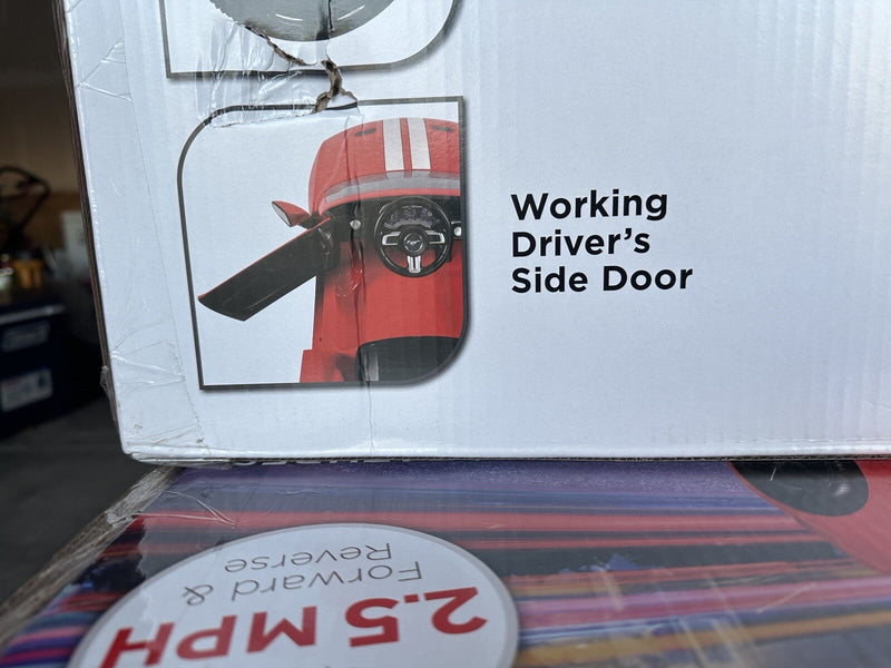 Convertible Mustang GT Electric Ride-On Car for Kids