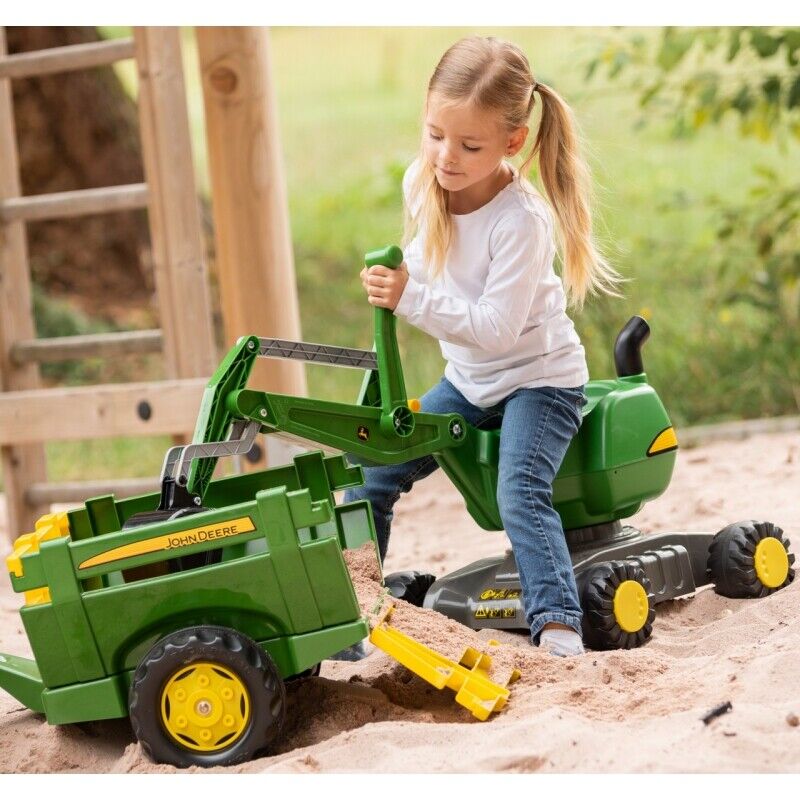 Rolly Toys rollyDigger John Deere Excavator: The Ultimate Self-Propelled Playtime Machine
