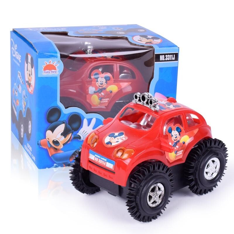 Remote Control Rotating Stunt Car for Kids Interactive Play and Gift