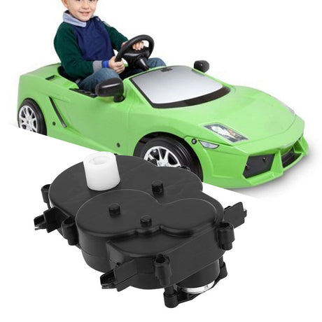12V 9000RPM RS280 Motor Gearbox Steering Gear for Kids' Electric Toy Cars