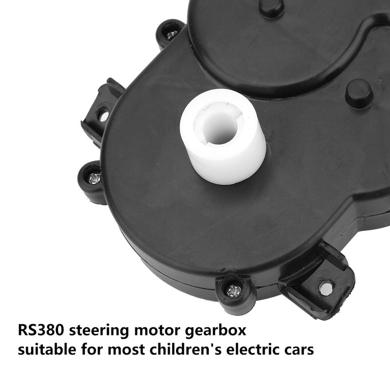12V 9000RPM RS280 Motor Gearbox Steering Gear for Kids' Electric Toy Cars