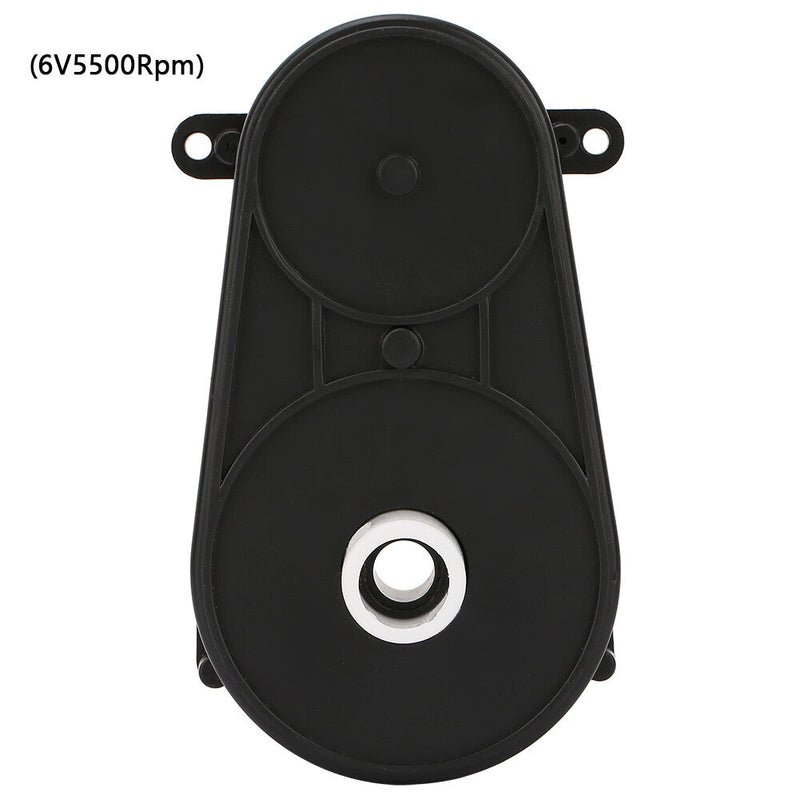 6V 5500RPM RS380 Electric Motor with Gearbox for Kids' Toy Car Steering
