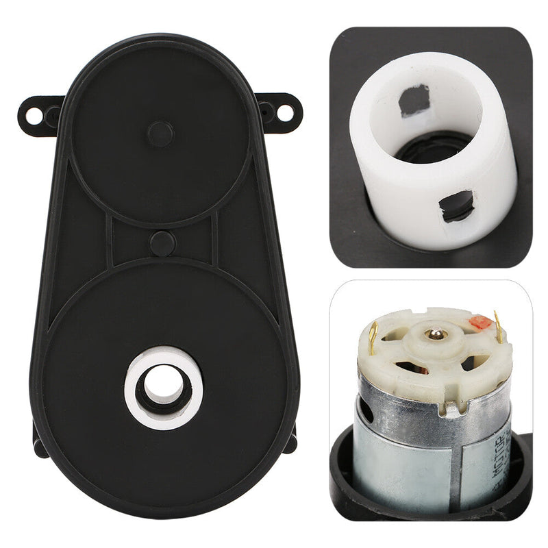 6V 5500RPM RS380 Electric Gearbox Motor for Kids' Steering Toy Car