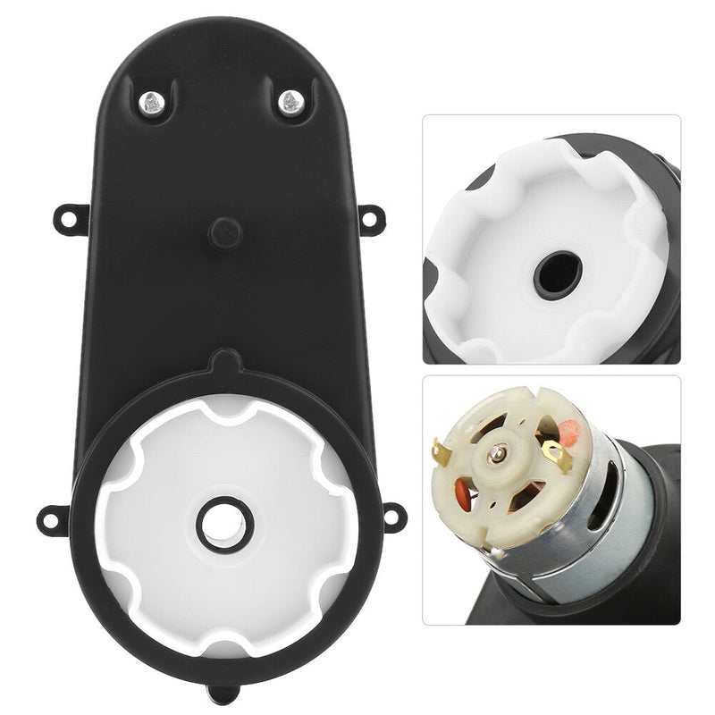 12V 5000RPM RS380 Electric Motor Gearbox for Toy Car Steering