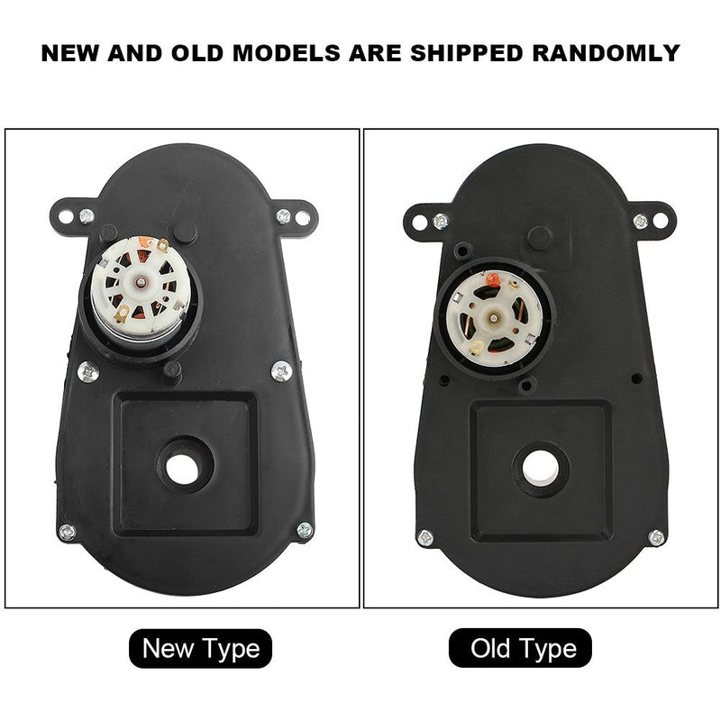 RS380 Electric Motor Gearbox and Steering Gear for Kids' Toy Cars