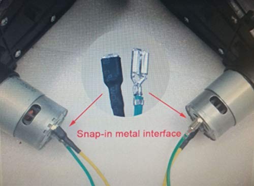 390 6V DC Motor with 18000 RPM Gearbox for Kids Ride-On Vehicles