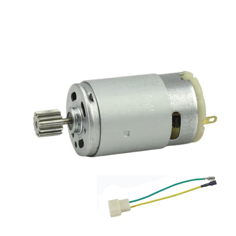 RS390 6V DC Electric Motor 16000RPM 12-Tooth Gear for Toy Cars