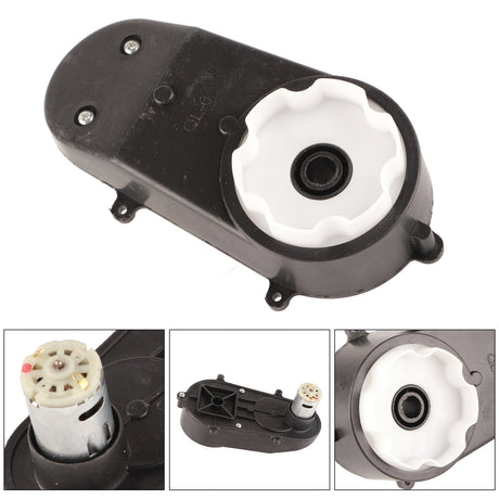 12V RS390 Electric Motor with Gearbox 120000RPM for Kids Toy Cars