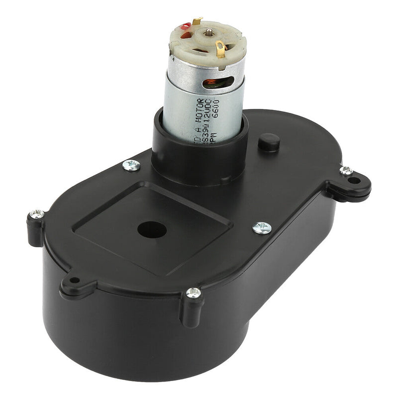 Electric Motor and Gearbox with Steering for Kids' Toy Cars