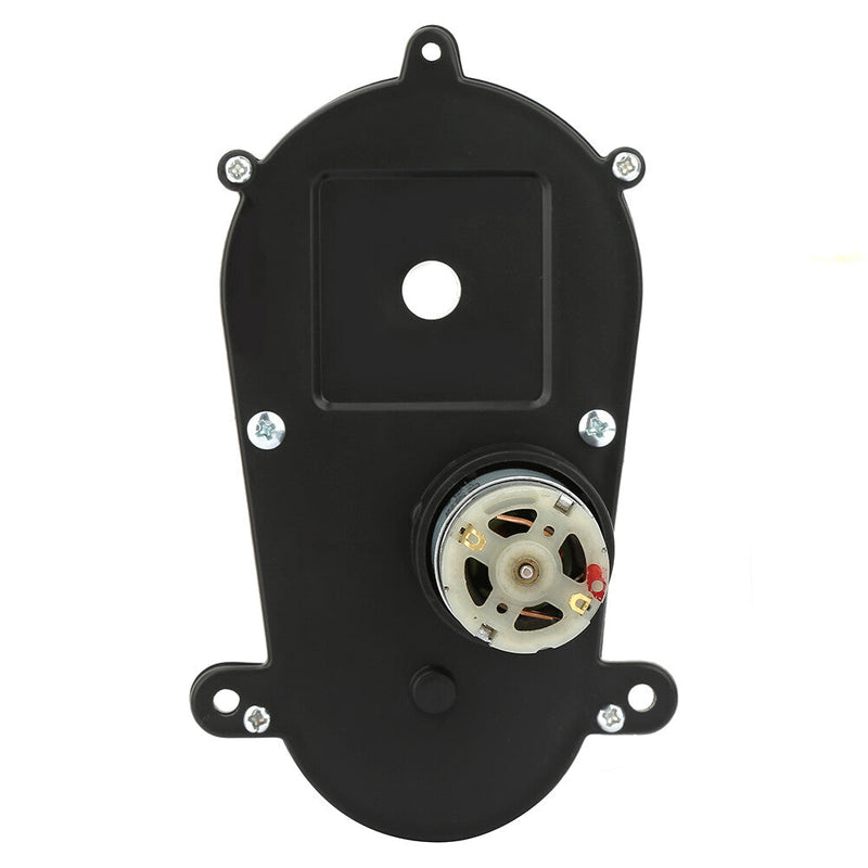 12V RS390 Electric Motor Gearbox with Steering Gear 5600RPM for Children's Toy Cars
