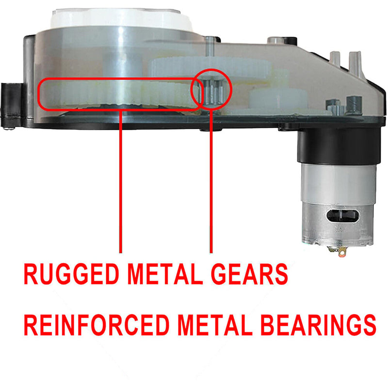 12V RS550 Electric Variable Speed Motorcycle Motor with Gearbox and Accessories Set