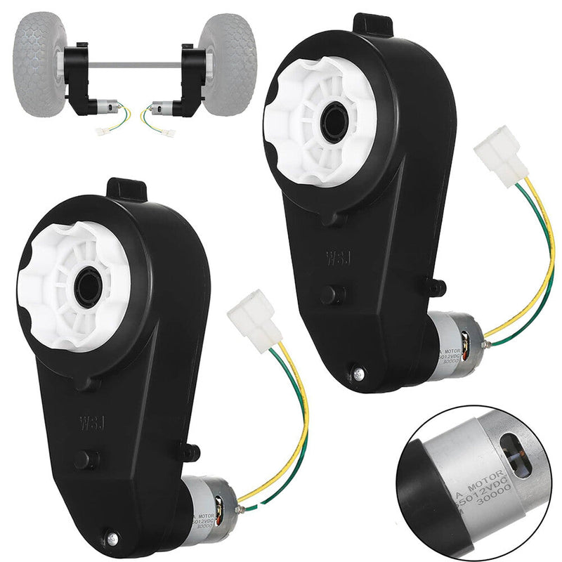 12V RS550 Electric Variable Speed Motorcycle Motor with Gearbox and Accessories Set