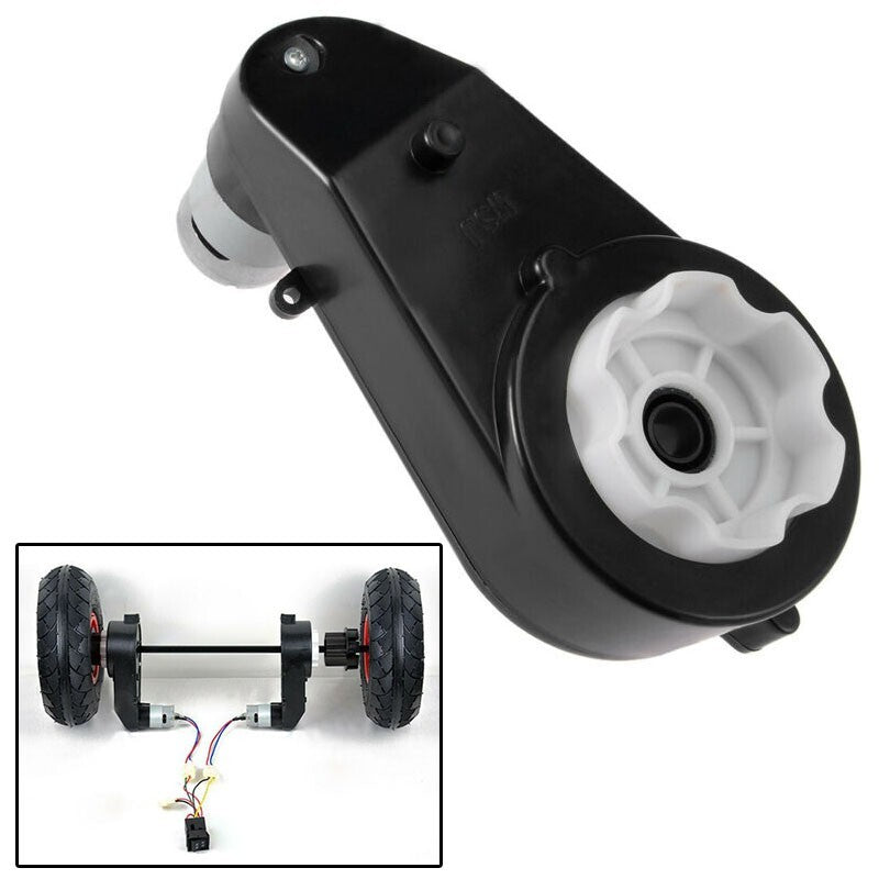 RS550 12V 30000RPM Motor with Gearbox for Kids Ride-On Cars