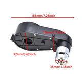 RS550 12V 30000RPM Motor with Gearbox for Kids Ride-On Cars